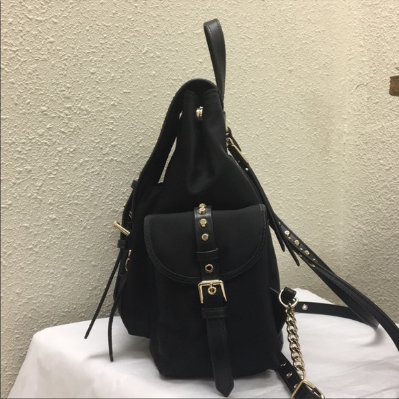 Michael Kors Leila Mini Flap Nylon Backpack - Picture 3 of 4